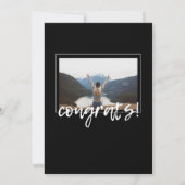 2023年白黒卒業クラシックのクラス 案内状 (裏面)