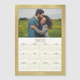 2023年磁気カレンダーカスタム写真
