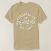 2023年祖母に昇進  Tシャツ (デザイン正面)