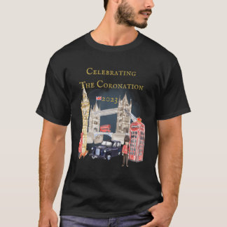 2023年祝王チャールズIii Lの戴冠式 Tシャツ