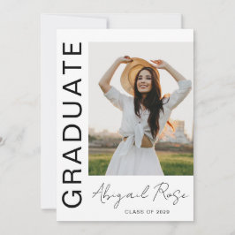 2023年縦モダン向きフォト・カードのお知らせ 招待状