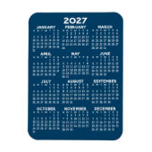2023年表示カレンダー – 基本ミニマル マグネット (縦)