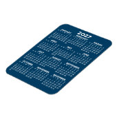 2023年表示カレンダー – 基本ミニマル マグネット (左側)