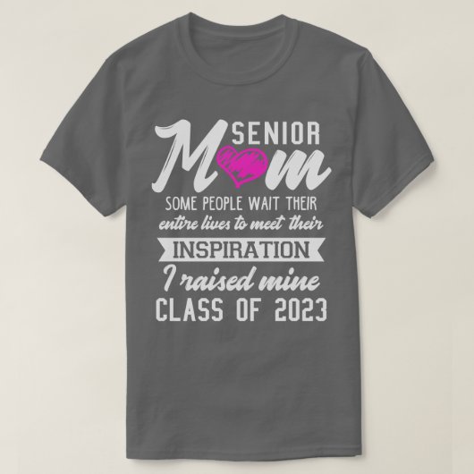 2023年誇りを持ったの先輩の母 Tシャツ (デザイン正面)