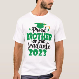 2023年誇りを持ったの大学院おもしろいのBROTHER Tシャツ