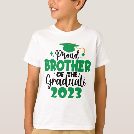 2023年誇りを持ったの大学院おもしろいのBROTHER Tシャツ (正面)