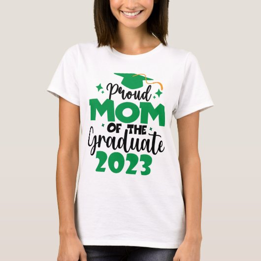 2023年誇りを持ったの大学院おもしろいスクリプトのクラスのMOM Tシャツ (正面)