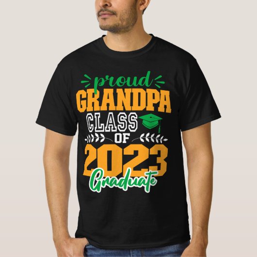 2023年誇りを持ったのSCRIPT GRADクラスのモダンGRANDPA Tシャツ (正面)