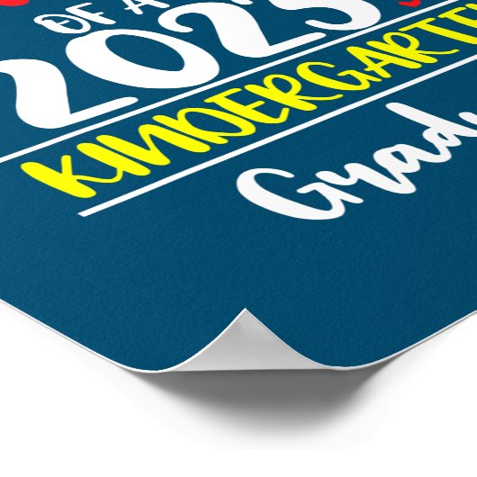 2023年誇りを持ったクラス幼稚園ボーナスパパ ポスター (角)