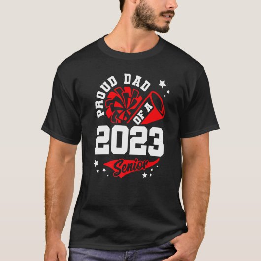2023年誇りを持った上級応援パパ卒業Paのパパ Tシャツ (正面)
