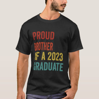 2023年誇りを持った卒卒業生の弟 Tシャツ