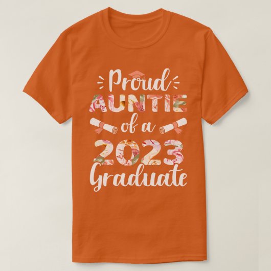 2023年誇りを持った卒卒業 Tシャツ (デザイン正面)