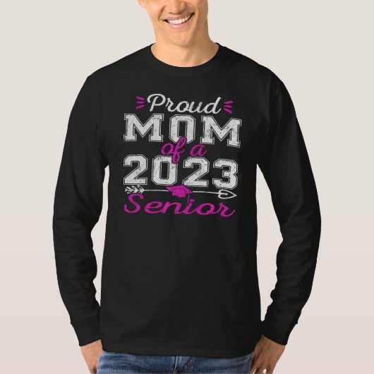 2023年誇りを持った卒業の母 Tシャツ (正面)