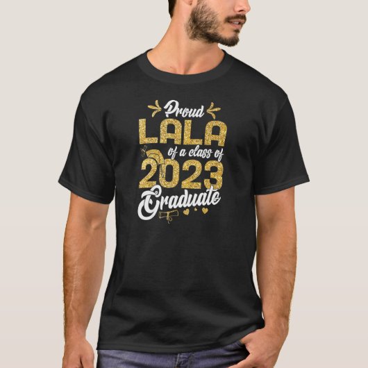 2023年誇りを持った卒業セニの女子ララ Tシャツ (正面)