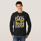 2023年誇りを持った卒業パパ Tシャツ (正面フル)