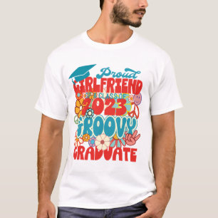 2023年誇りを持った卒業レトロのガールフレンド Tシャツ