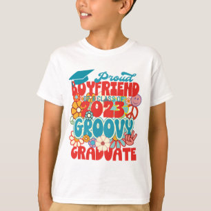 2023年誇りを持った卒業レトロのボーイフレンド Tシャツ