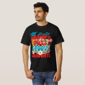 2023年誇りを持った卒業レトロのGRANDPA Tシャツ (正面フル)