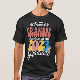 2023年誇りを持った卒業レトロのGRANDPA Tシャツ