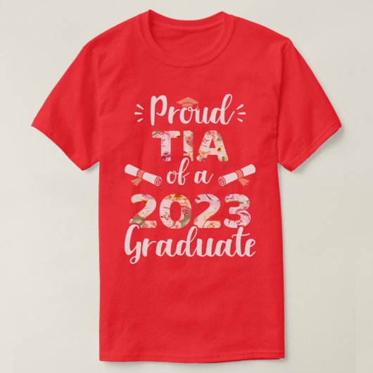 2023年誇りを持った卒業生 Tシャツ (デザイン正面)