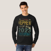 2023年誇りを持った卒業23年生のクラスの甥 Tシャツ (正面フル)