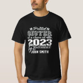 2023年誇りを持った学年卒業のSISTERモダン Tシャツ (正面)