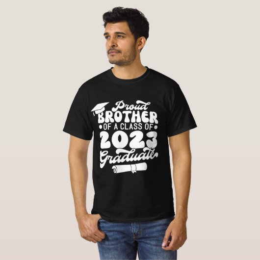 2023年誇りを持った学期レトロのBROTHER Tシャツ (正面フル)