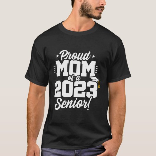 2023年誇りを持った年卒業ママ級シニア2 Tシャツ (正面)