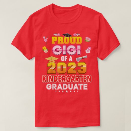 2023年誇りを持った幼稚園卒園LクラスGigi Tシャツ (デザイン正面)
