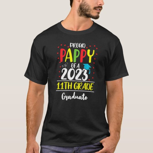 2023年誇りを持った11年生の卒業生の授業 Tシャツ (正面)
