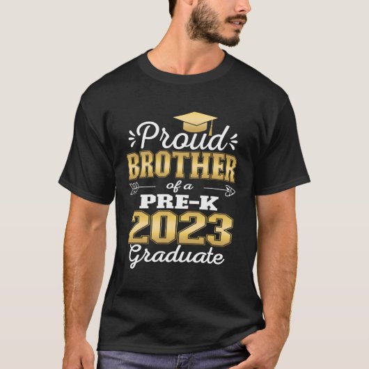 2023年誇りを持ったK前学院卒業生の弟 Tシャツ (正面)