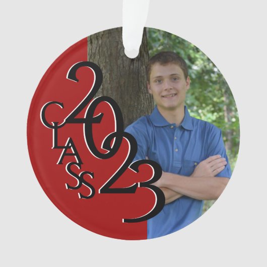 2023年赤科写真卒業 オーナメント (正面)