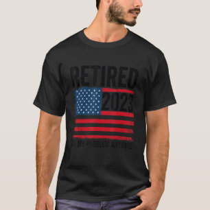 2023年退職したのでもう知らない vintage america tシャツ
