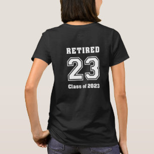 2023年退職したクラスCollegiate Sports Dark Color Tシャツ