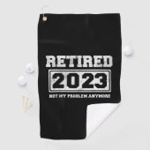 2023年退職しました 以後私の問題ではありません ゴルフタオル (インサイチュ)