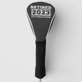 2023年退職しました 以後私の問題ではありません ゴルフヘッドカバー