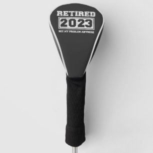 2023年退職しました 以後私の問題ではありません ゴルフヘッドカバー