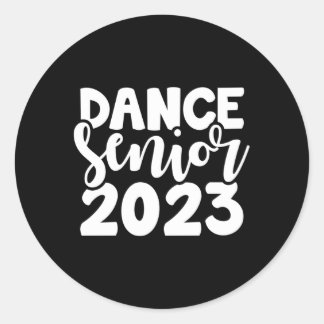 2023年高校ドリルチームのダンスシニアクラス ラウンドシール