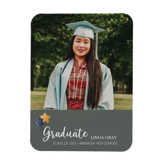 2023年高等学校卒業モダン科 マグネット (縦)