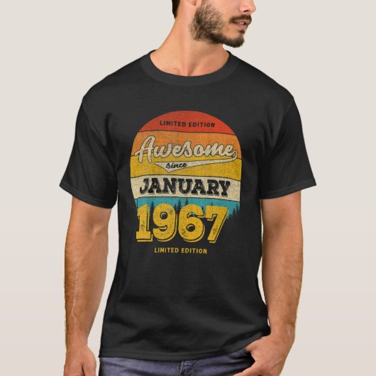 2023年1月56日誕生日ギフト – 以素晴らし降 Tシャツ (正面)