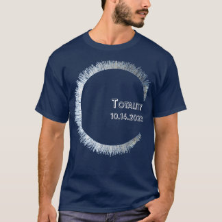 2023年10月14太陽の日食全体像 Tシャツ