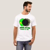 2023年10月 ファーミントン 宇宙人の日食 Tシャツ (正面フル)