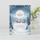 2023年12月25日のクリスマス招待状 招待状 (スタンド正面)