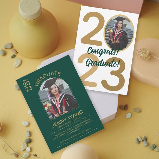 2023年3月の写真卒業発表 案内状