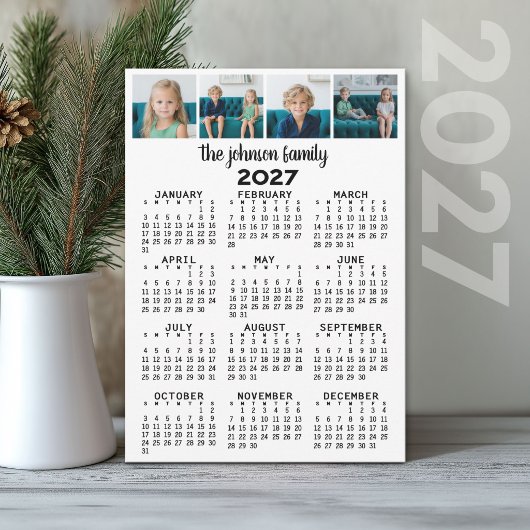 2023年4枚の写真を含むフルイヤー表示カレンダー