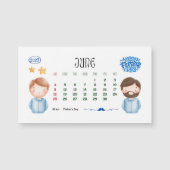 2023年6月カレンダー (正面)