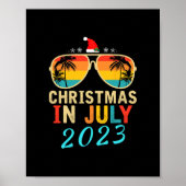 2023年7月のクリスマスはトナカイメリーサンタ夏 ポスター (正面)