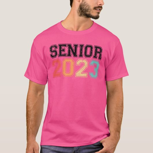 2023年 シニア レトロ ヴィンテージ フレンズ Tシャツ (正面)