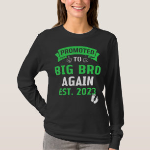 2023年 再び兄になる おめでとう プレゼント Tシャツ
