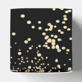 2023年 |金ゴールドと黒のバルーン紙吹雪 フェイバーボックス (上部)